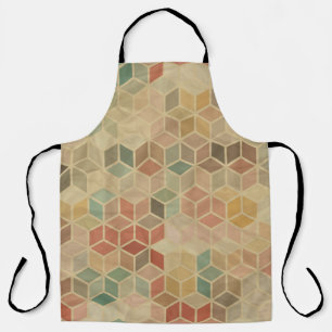 Geometrie nach hinten: Nahtloses Design Schürze