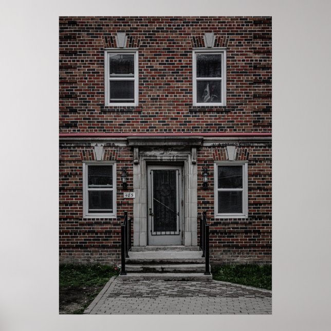 Geometrie Nr. 36 Farbversion Poster (Vorne)