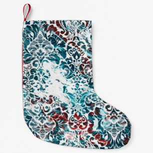 Geometrie Textur wiederholen klassische Muster abs Kleiner Weihnachtsstrumpf