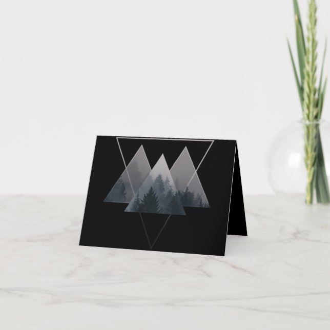 Géométrie Triangles Misty Forest (Devant)