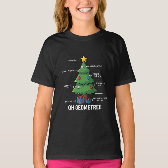 Geometriebaum T-Shirt (Vorderseite)