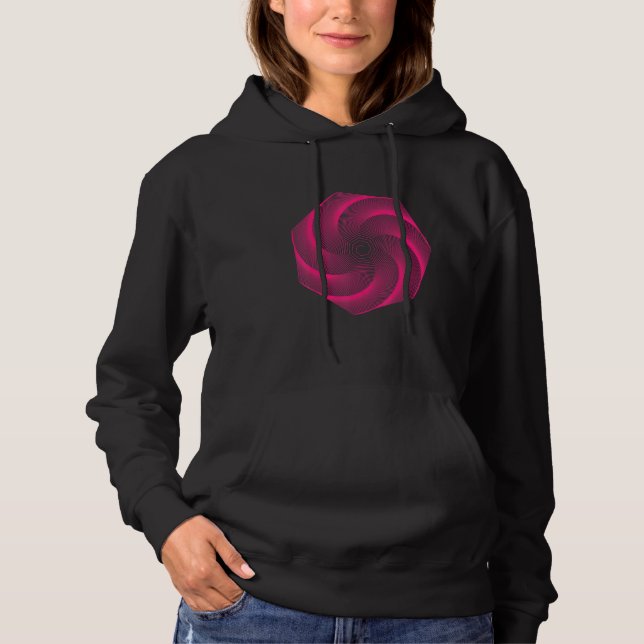 Geometrieelemente und Formen 6 Hoodie (Vorderseite)
