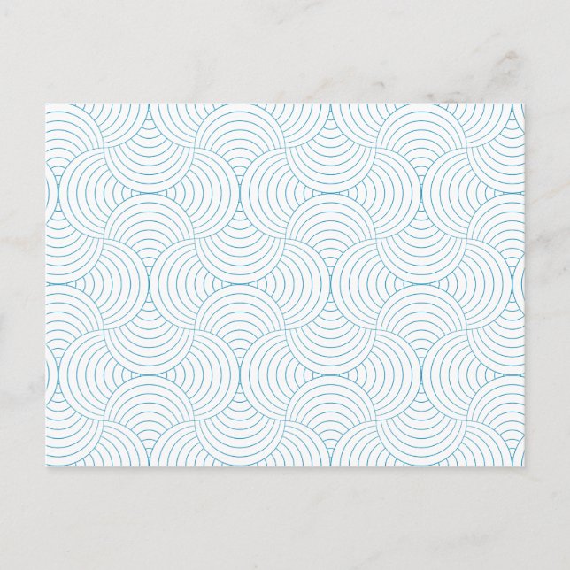 geometrisch #2 ankündigungspostkarte (Vorderseite)