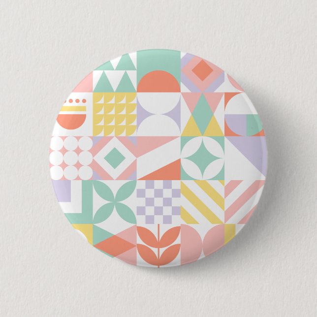 geometrisch #32 button (Vorderseite)