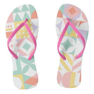geometrisch #32 flip flops