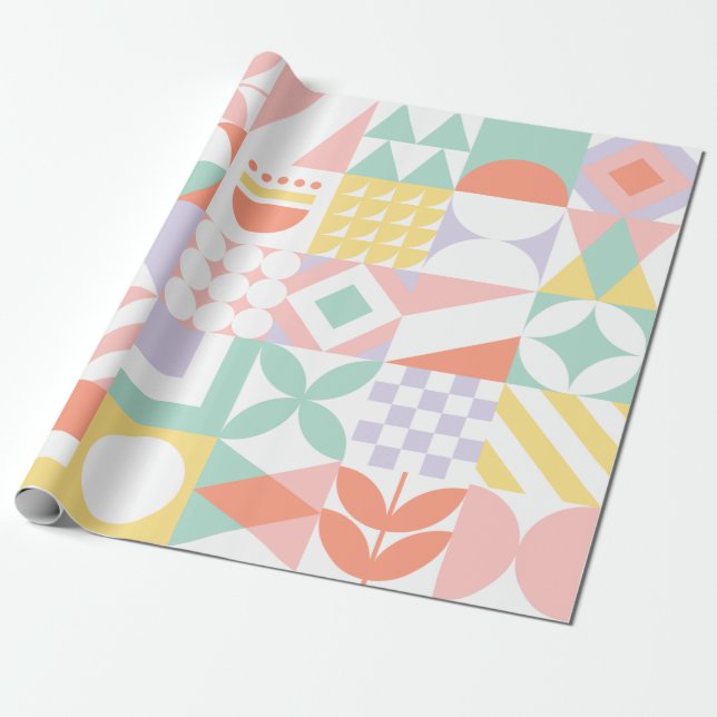 geometrisch #32 geschenkpapier (Ungerollt)
