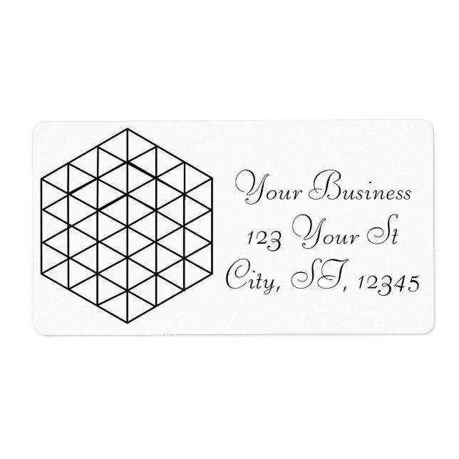 Geometrisch 3-D Cube Thunder_Cove (Vorne)