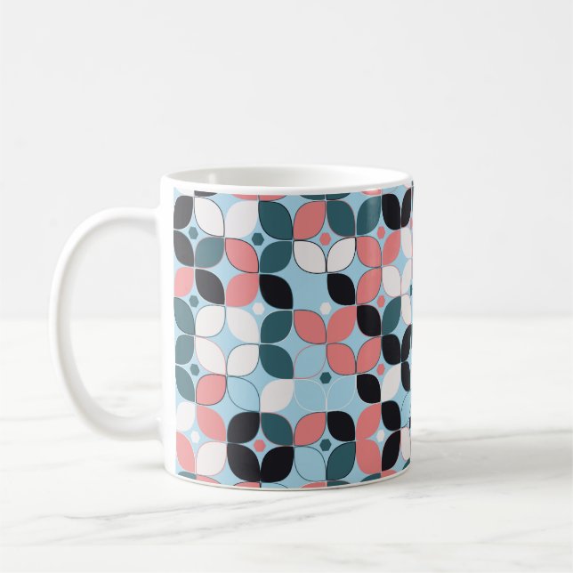 geometrisch, abstrakt kaffeetasse (Links)