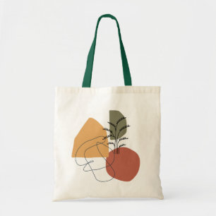 geometrisch, Abstrakt, minimalistisch, modern, pas Tragetasche