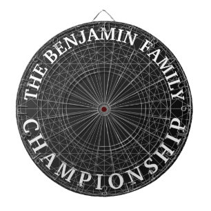 geometrisch abstraktes, modernes, individualisierb dartscheibe