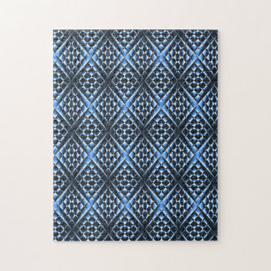 Geometrisch blau ....