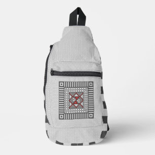 Geometrisch Crossbody Bag