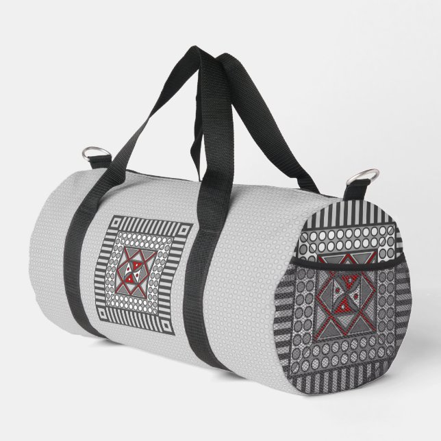 Geometrisch Duffle Bag (Rechte Ecke)