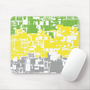 Geometrisch Funky Abstrakte Lithromantische Pride- Mousepad