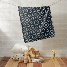 Geometrisch gedruckt babydecke