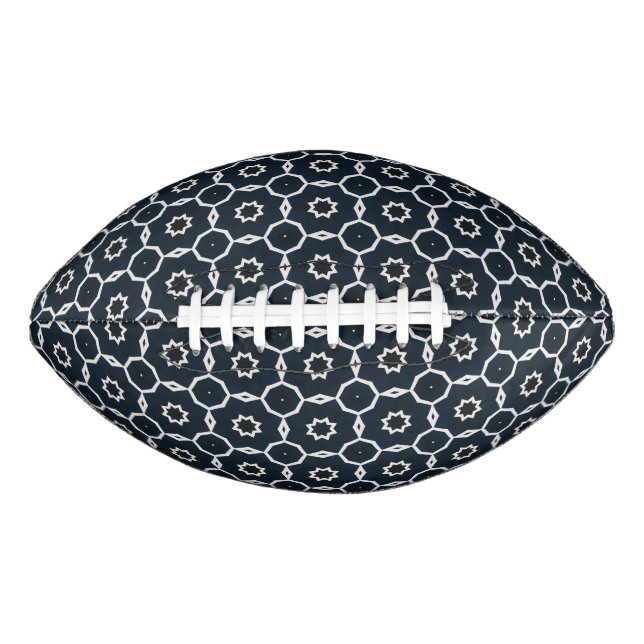 Geometrisch gedruckt football (Vorderseite)