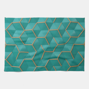 geometrisch geschirrtuch