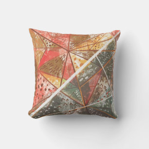 geometrisch-grafisches Drehkissen Kissen