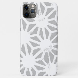 geometrisch-grau-weiße Muster Case-Mate iPhone Hülle