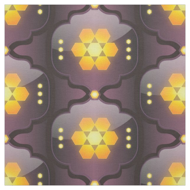 geometrisch-marokkanischer Stoff (Muster)