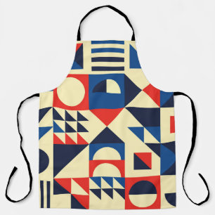 Geometrisch Mitte des Jahrhunderts: Funky Retro Mu Schürze