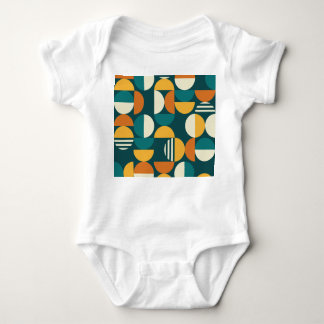Geometrisch Mitte des Jahrhunderts: Minimalistisch Baby Strampler