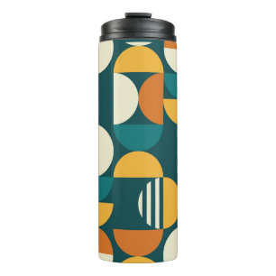 Geometrisch Mitte des Jahrhunderts: Minimalistisch Thermosbecher