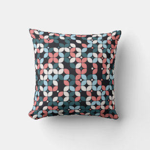 geometrisch nahtlose Muster, geometrisch, texturie Kissen
