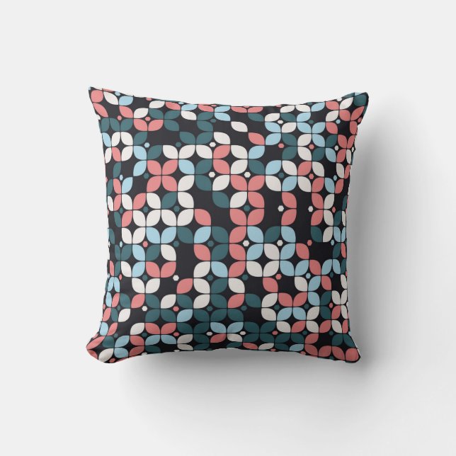 geometrisch nahtlose Muster, geometrisch, texturie Kissen (Vorderseite)