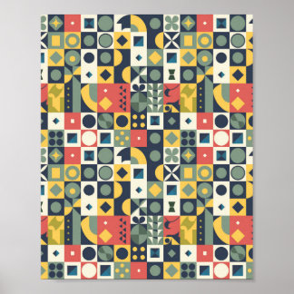 Geometrisch Poster