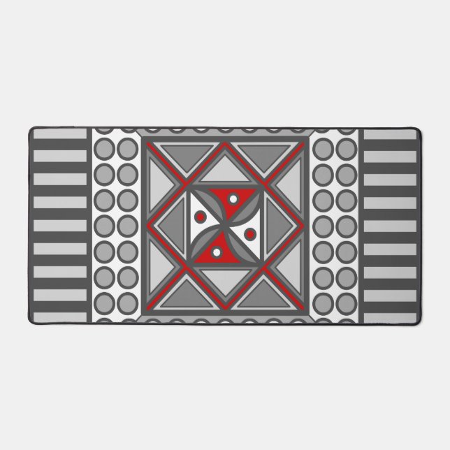 Geometrisch Schreibtischunterlage (Vorderseite)