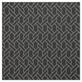 geometrisch-schwarz-weiß-Muster, moderner Druck Stoff