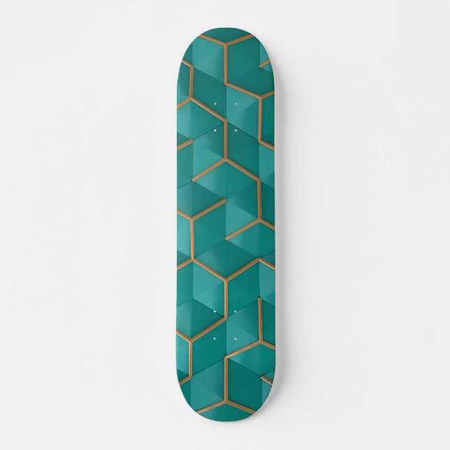 geometrisch skateboard (Vorne)