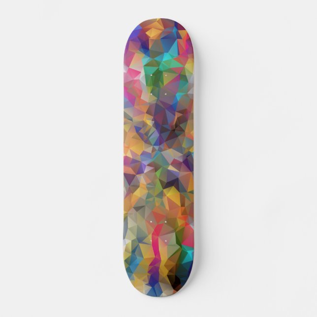 geometrisch skateboard (Vorderseite)