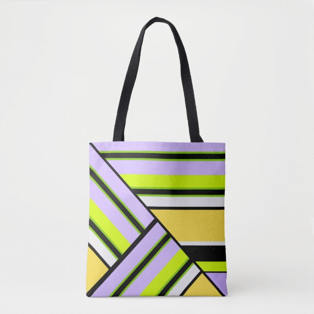 Geometrisch, Streifen Tasche (Vorderseite)