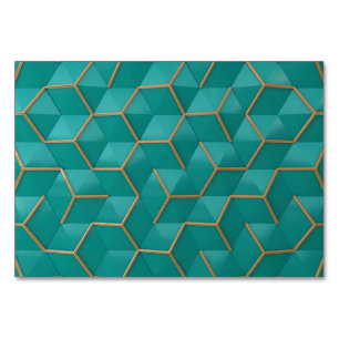 geometrisch tischnummer