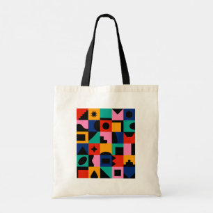 geometrisch tragetasche