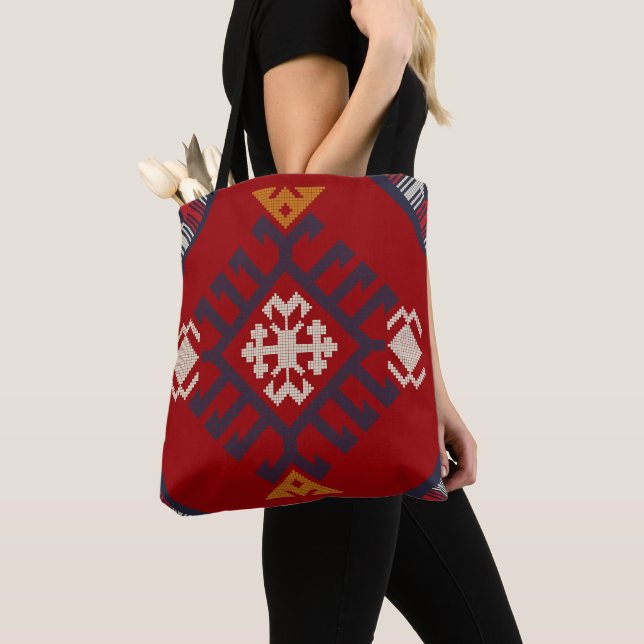 Geometrisch Vintag klassisch niedlich-stylisch bun Tasche (Von Nahem)