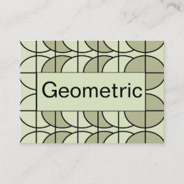 Geometrisch Visitenkarte