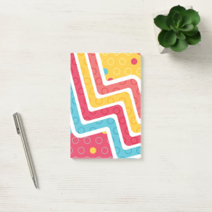 Geometrische Abbildungen 4 Post-it Klebezettel