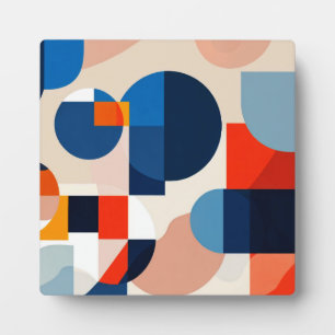 Geometrische Abstrakte Kunst des skandinavischen M Fotoplatte