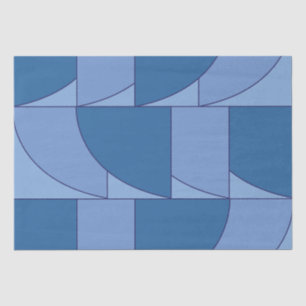 Geometrische abstrakte Kunst Seidenpapier