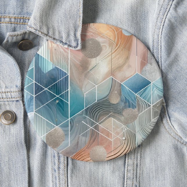 Geometrische Abstrakte Taste - Modernes Design Button (Beispiel)