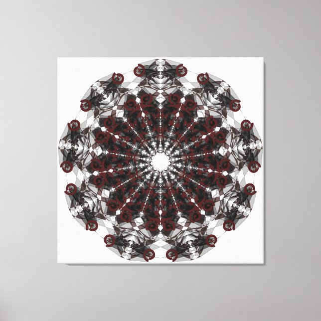 Geometrische Abstraktion Leinwanddruck (Vorderseite)