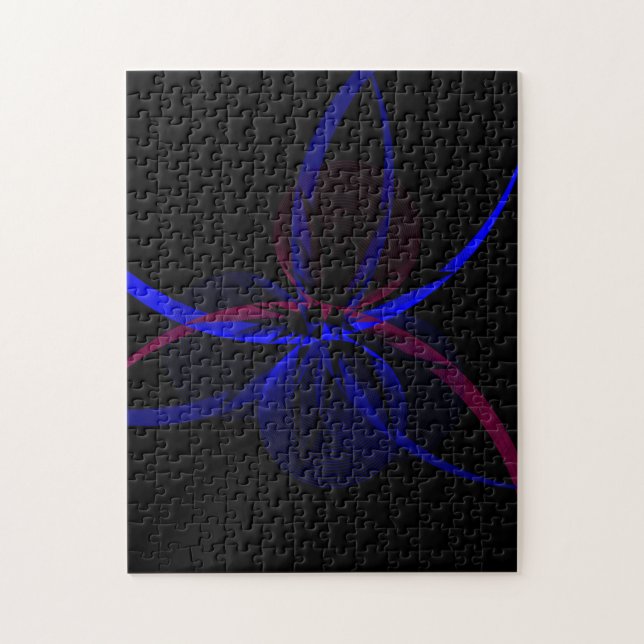 Geometrische Abstraktionspuzzle (Vertikal)