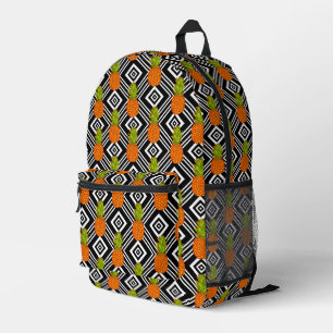 Geometrische Ananas Bedruckter Rucksack