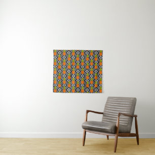 Geometrische Ananas Wandteppich