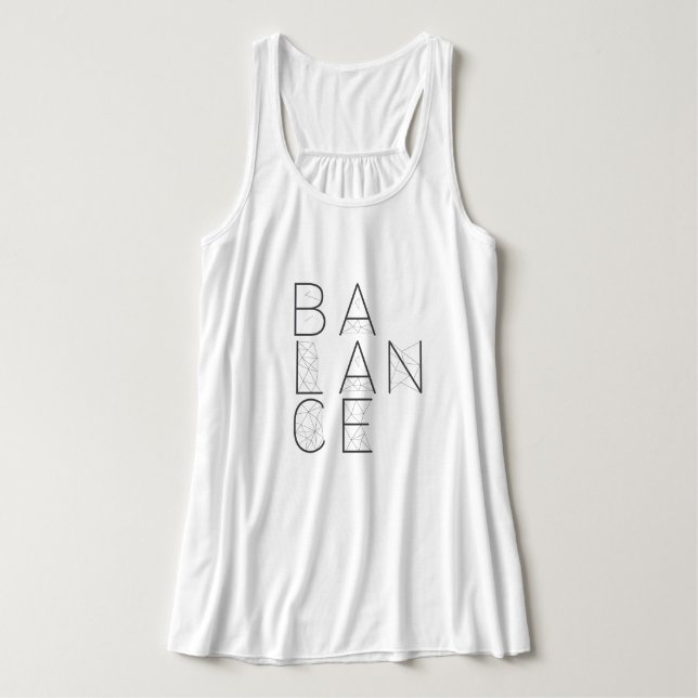 Geometrische Balance | Tank (Design Vorderseite)