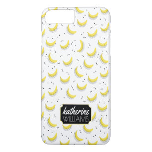 Geometrische Bananen addieren Ihren Namen Case-Mate iPhone Hülle
