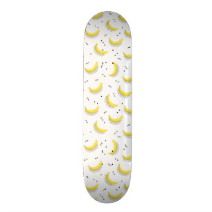 Geometrische Bananen Skateboard